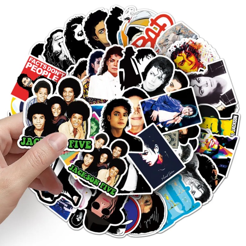 Memo Pad Sticky - 50 Foto Michael Jackson Bintang Kreatif