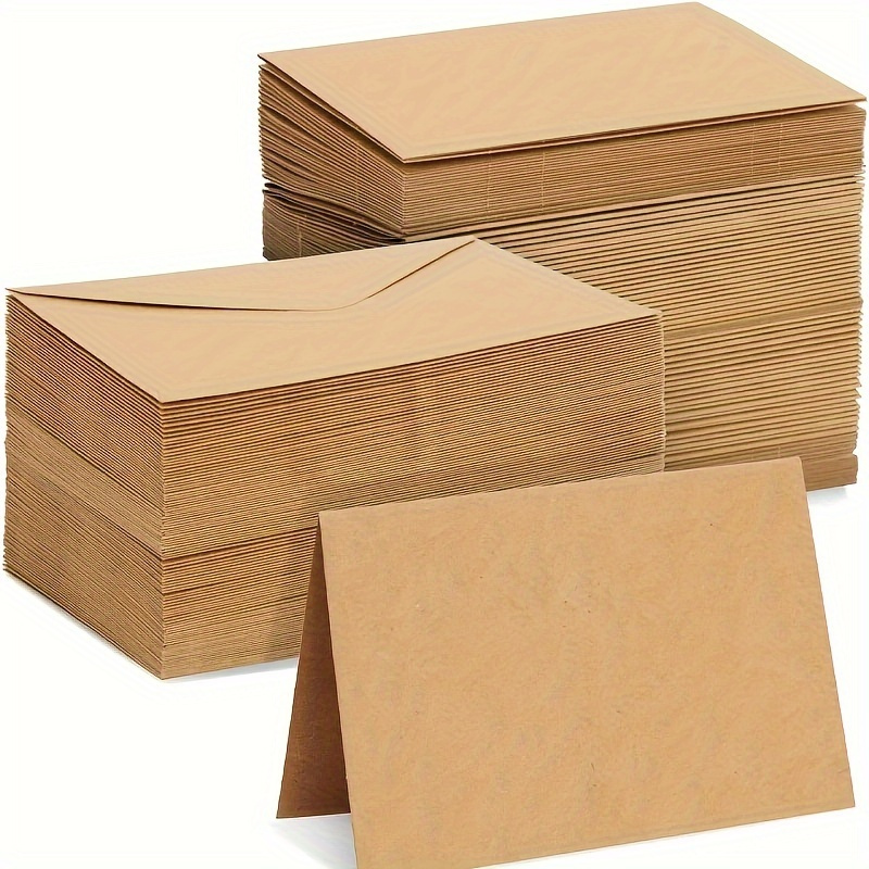 Letter Envelope Kraft - 50/100 Buah Amplop Kertas Kraft Amplop
