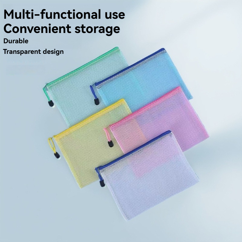Is Stationery Office Supply - 5 Buah Folder Penyimpanan Alat Tulis
