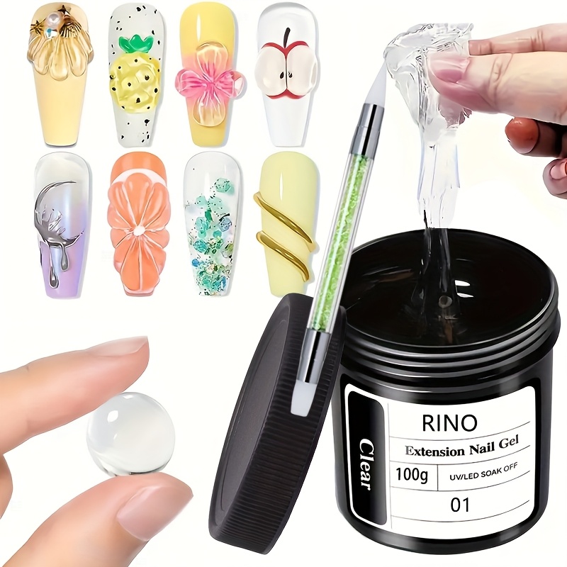 Glue Stick Pack - 100g Gel Kuku Transparan Anti Lengket