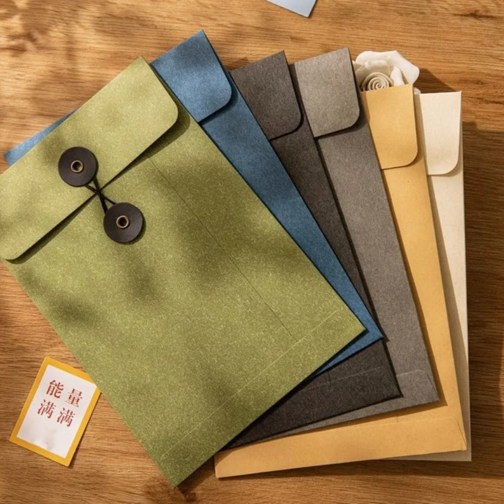 Letter Envelope Kraft - Amplop Kertas Kraft A4/A5 dengan Gesper