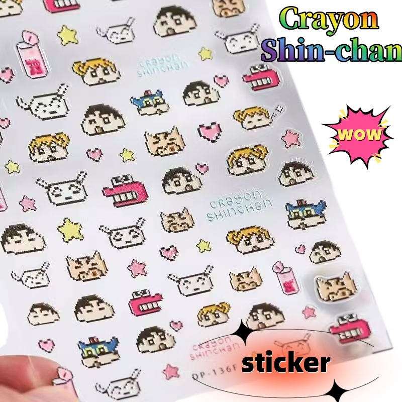 Memo Pad Sticky - Crayon Shin-chan Kertas Kreatif Guka Notebook