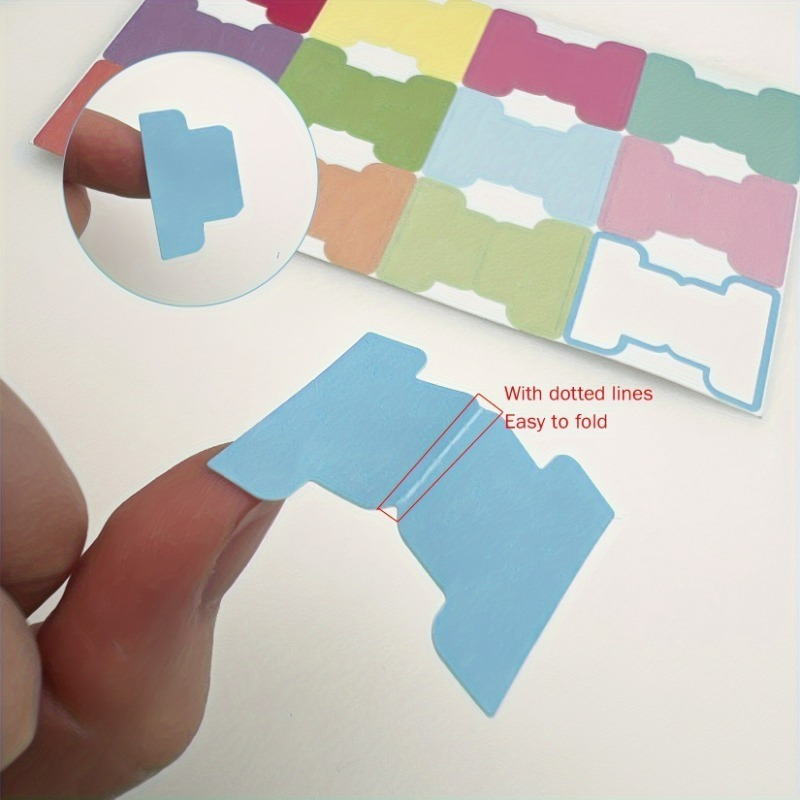 Index Tab Divider - Tab Indeks Perekat Warna-Warni - Penanda