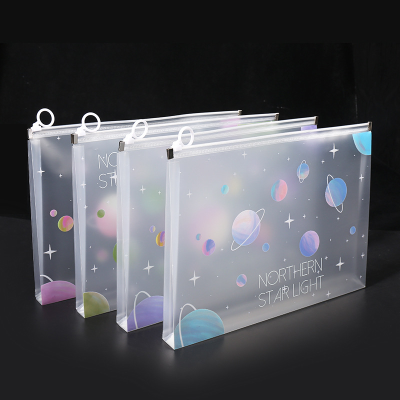 Is Stationery Office Supply - 4/12 Buah Tas File Folder Ritsleting
