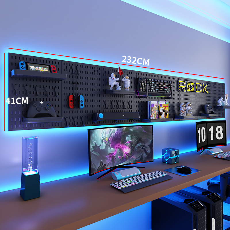 Ideal Stationery & Office Supply - Dekorasi Pegboard E-Sports DIY dengan Banyak