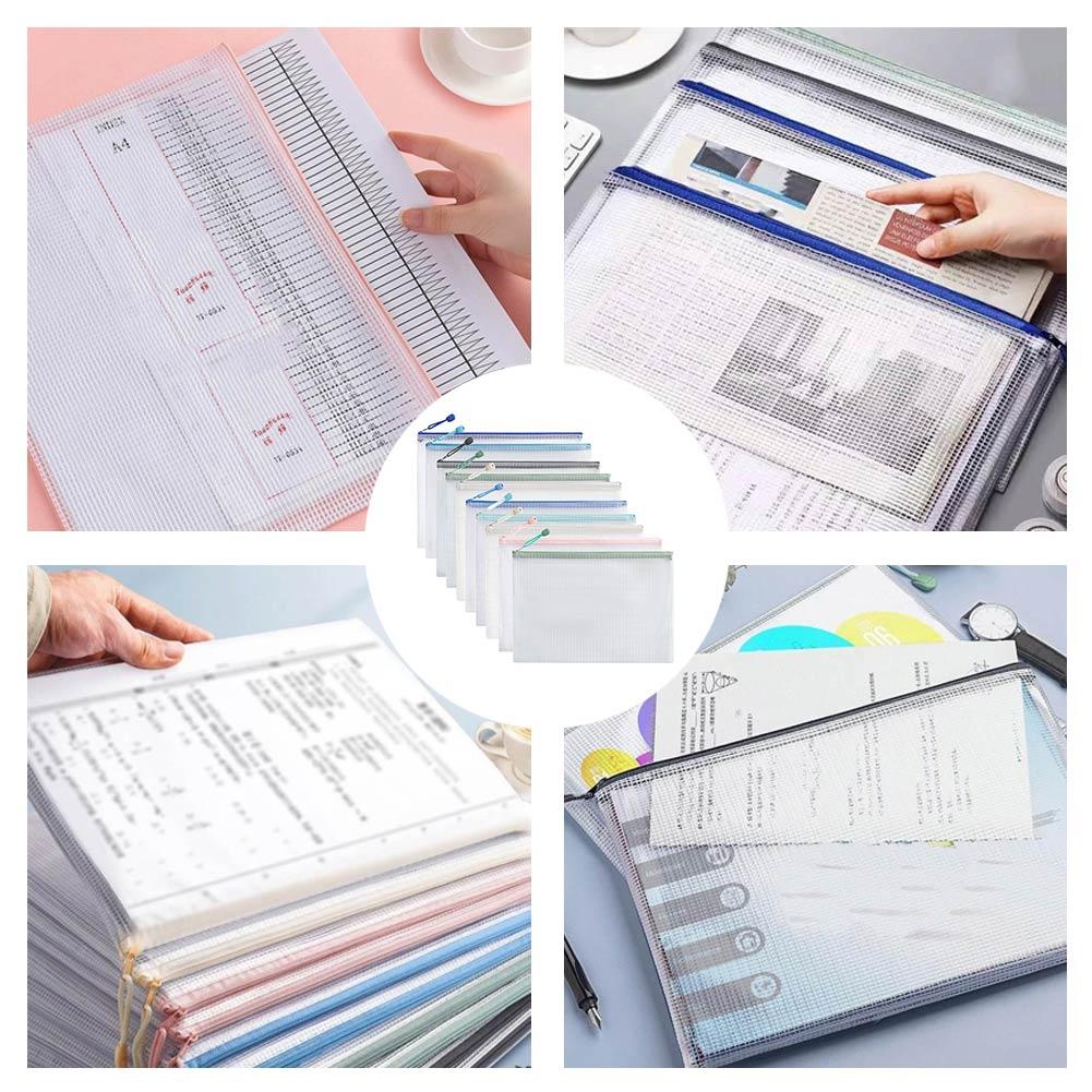 Is Stationery Office Supply - 10 Buah Tas Penyimpanan Alat Tulis