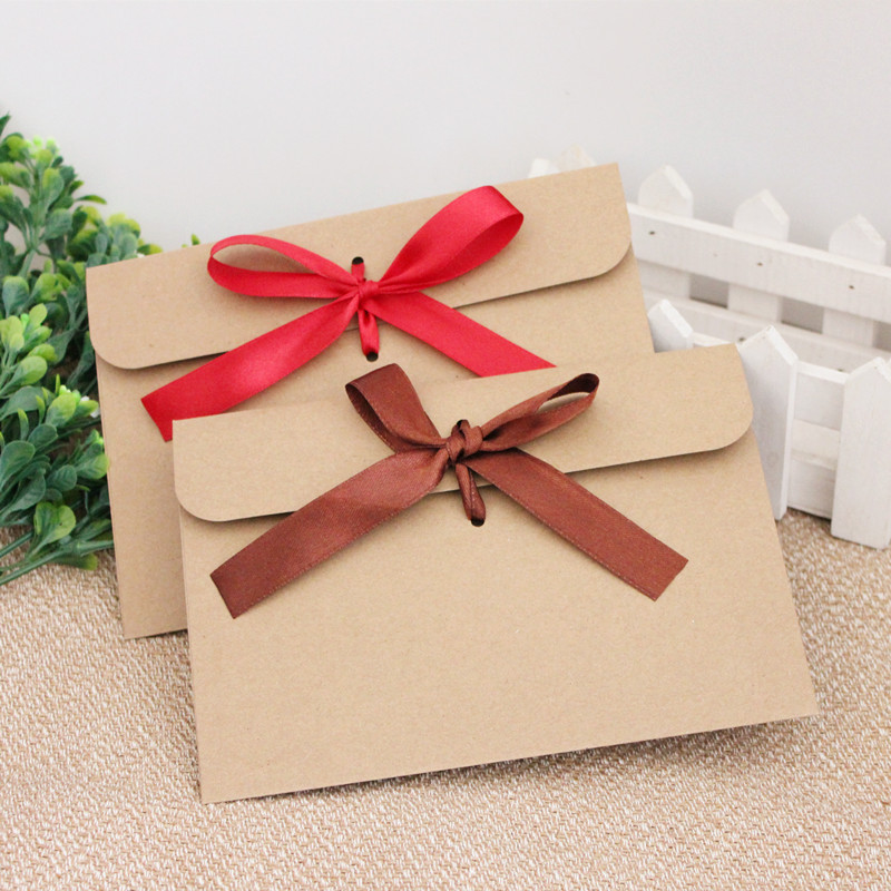 10 Buah Tas Amplop Kraft Retro - Letter Envelope Kraft ulasan dan harga