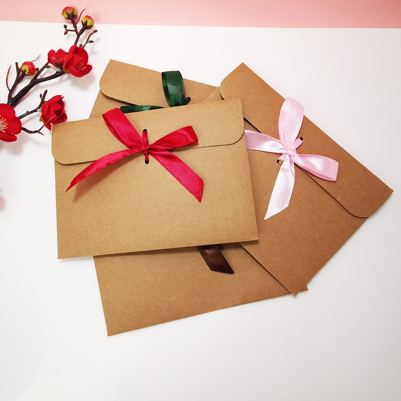 10 Buah Tas Amplop Kraft Retro - Letter Envelope Kraft ulasan dan harga