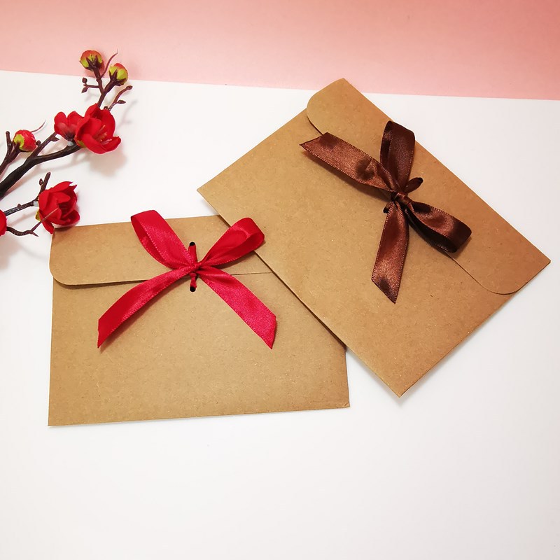 10 Buah Tas Amplop Kraft Retro - Letter Envelope Kraft ulasan dan harga
