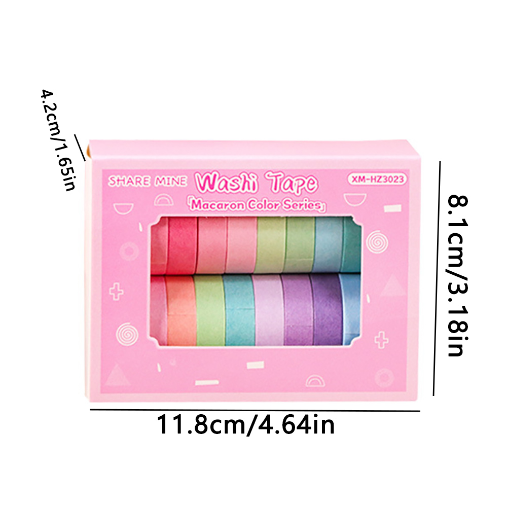 20 Rol Set Selotip Washi Selot - Washi Tape Set ulasan dan harga