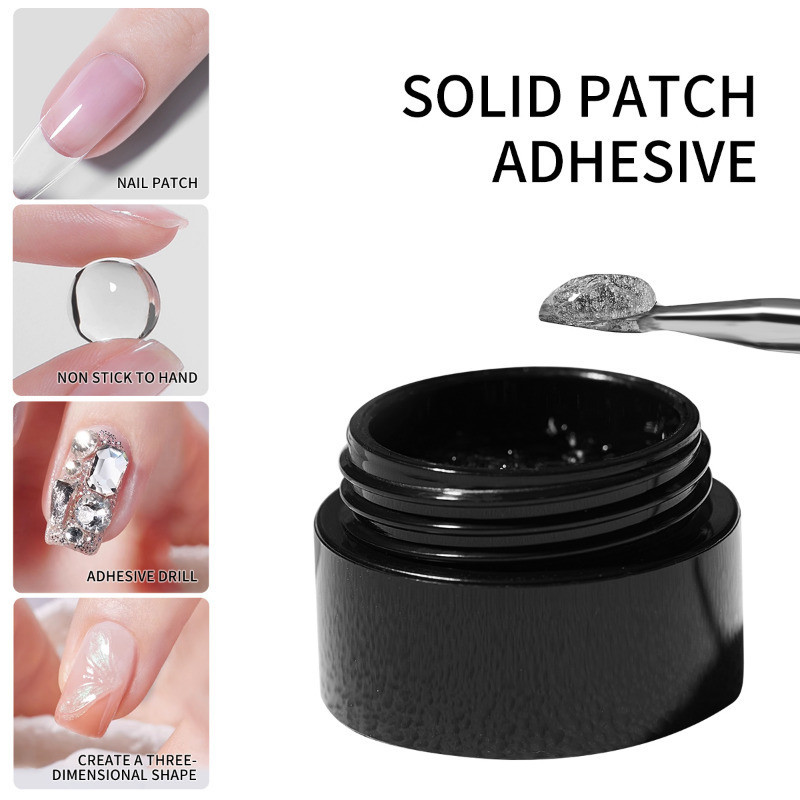 3pcs/set Ujung Kuku Solid Gel  - Glue Stick Pack ulasan dan harga