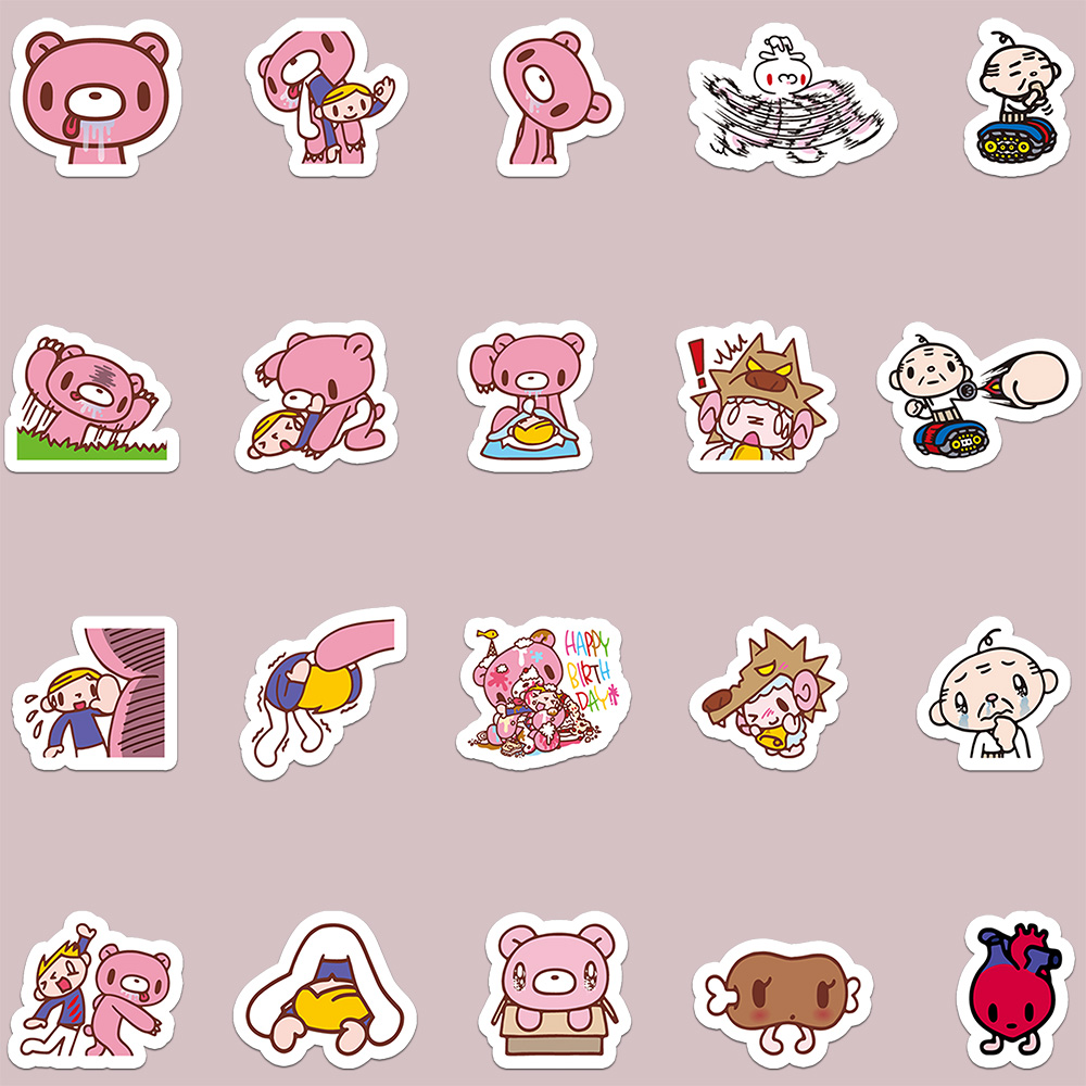 40 Buah Stiker Kartun Beruang  - Memo Pad Sticky ulasan dan harga