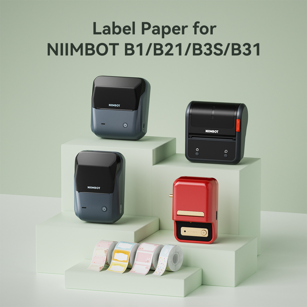 NIIMBOT Label termal untuk B1  - Label Printer Tape ulasan dan harga