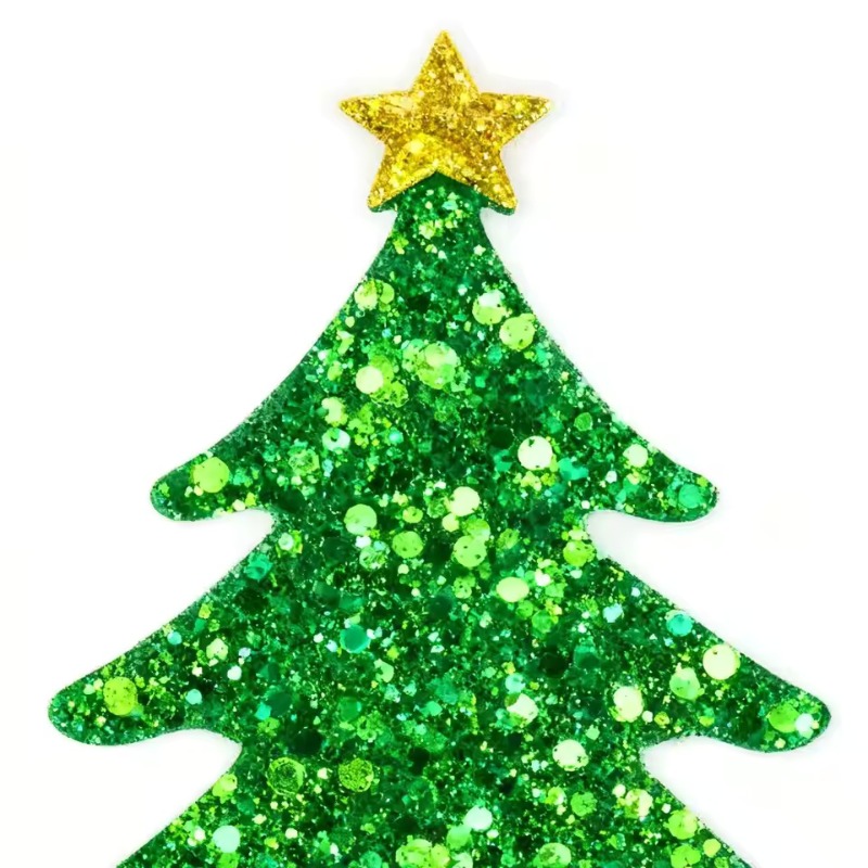 Stiker Pohon Natal Berkilauan  - Ideal Stationery & Office Supply ulasan dan harga