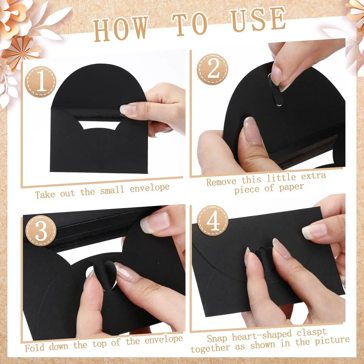 50 Buah/Lot 10.5X7Cm Amplop Ka - Letter Envelope Kraft ulasan dan harga