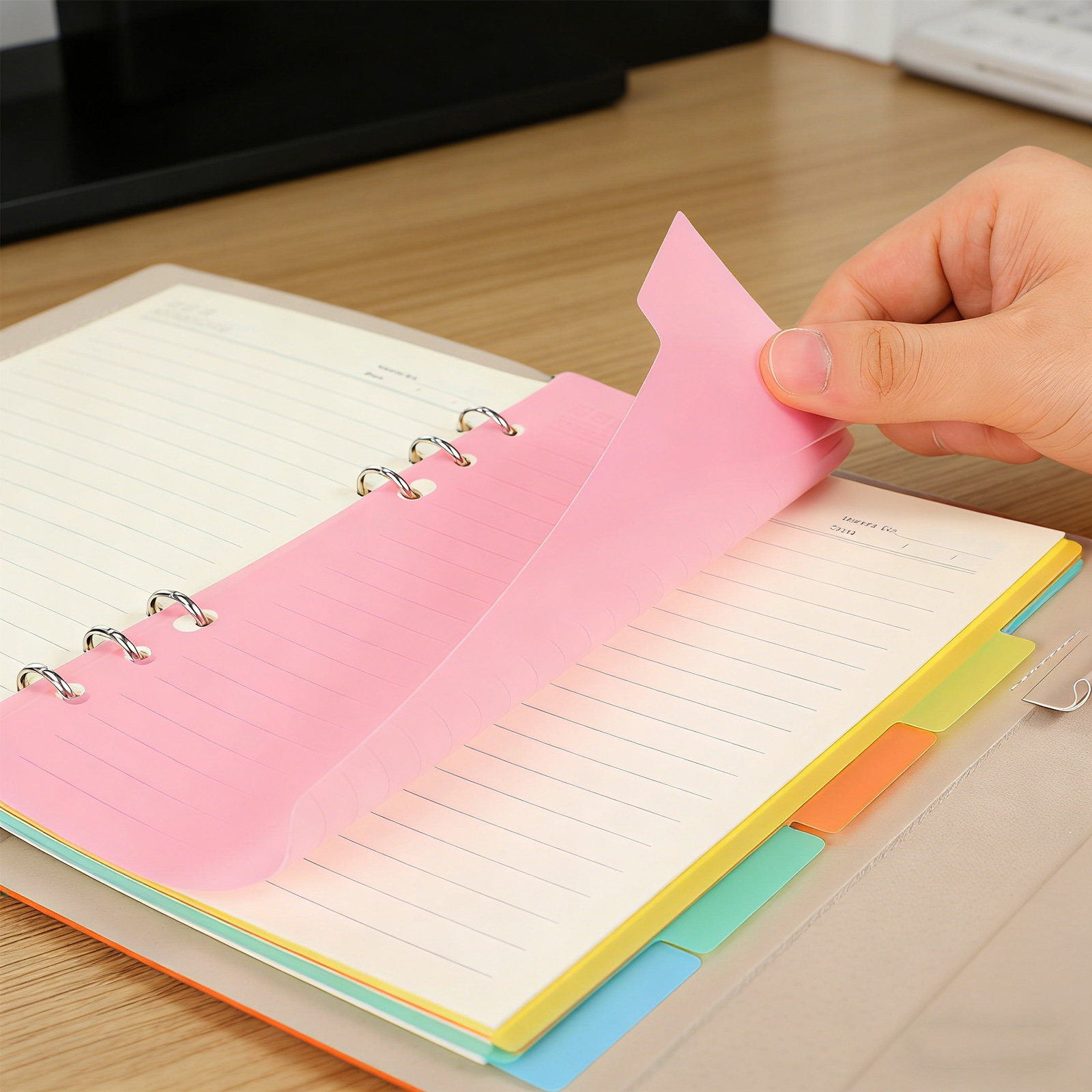 10 Buah Set Label Pembagi Inde - Index Tab Divider ulasan dan harga