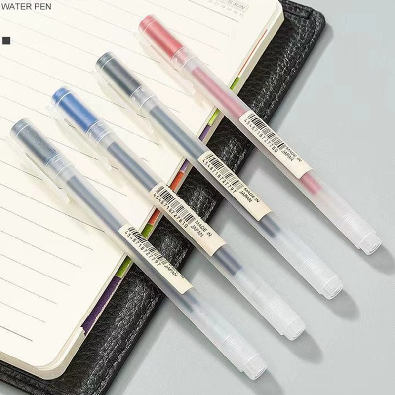 3-6 buah/set 0.38mm pena Gel M - Muji Stationery Gel Pen ulasan dan harga