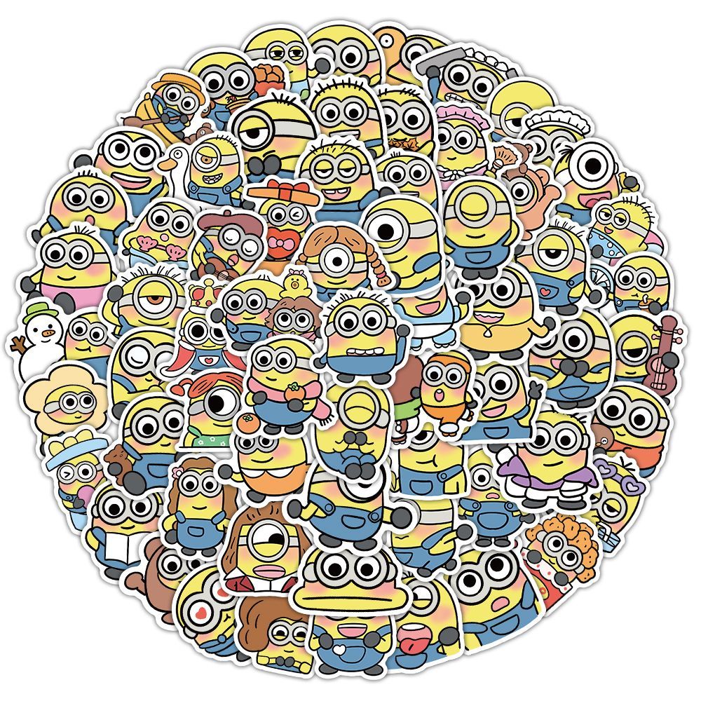 Stiker Minion film anime kartu - Memo Pad Sticky ulasan dan harga