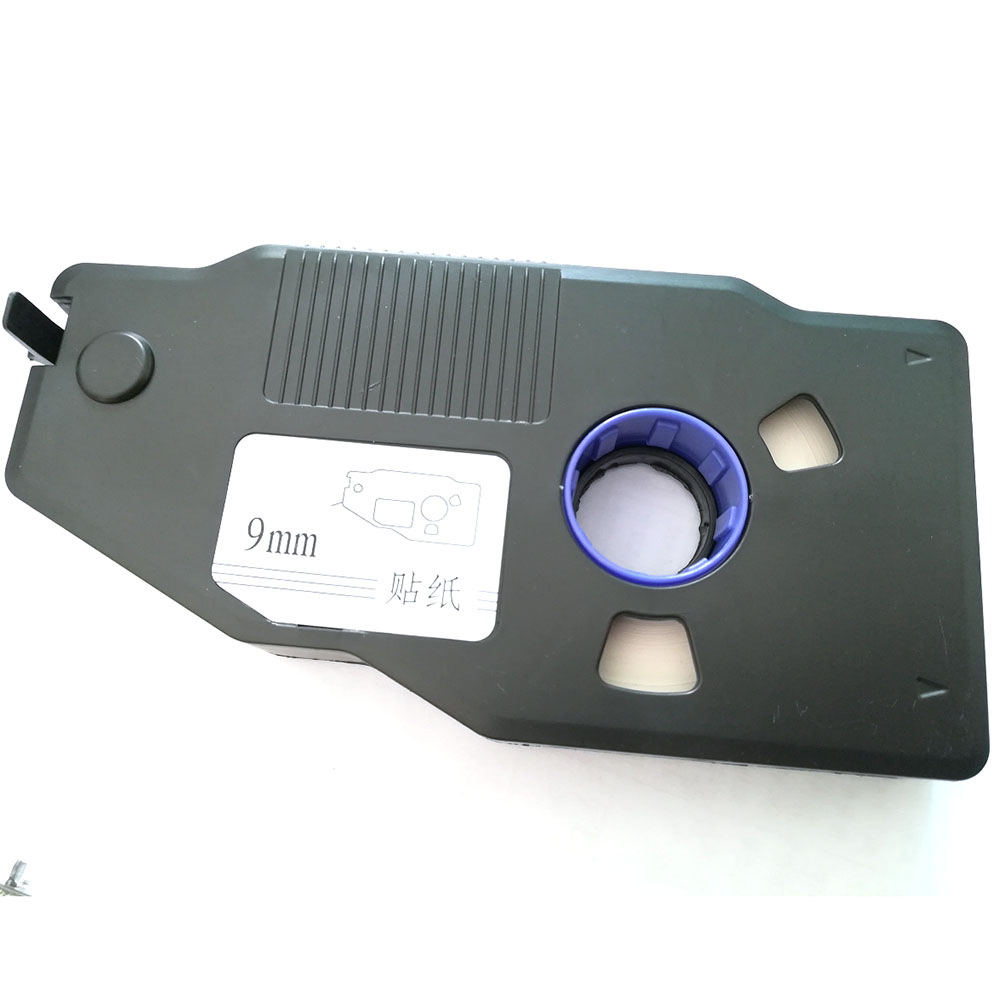 Pita Label Kaset 9mm putih Unt - Label Printer Tape ulasan dan harga
