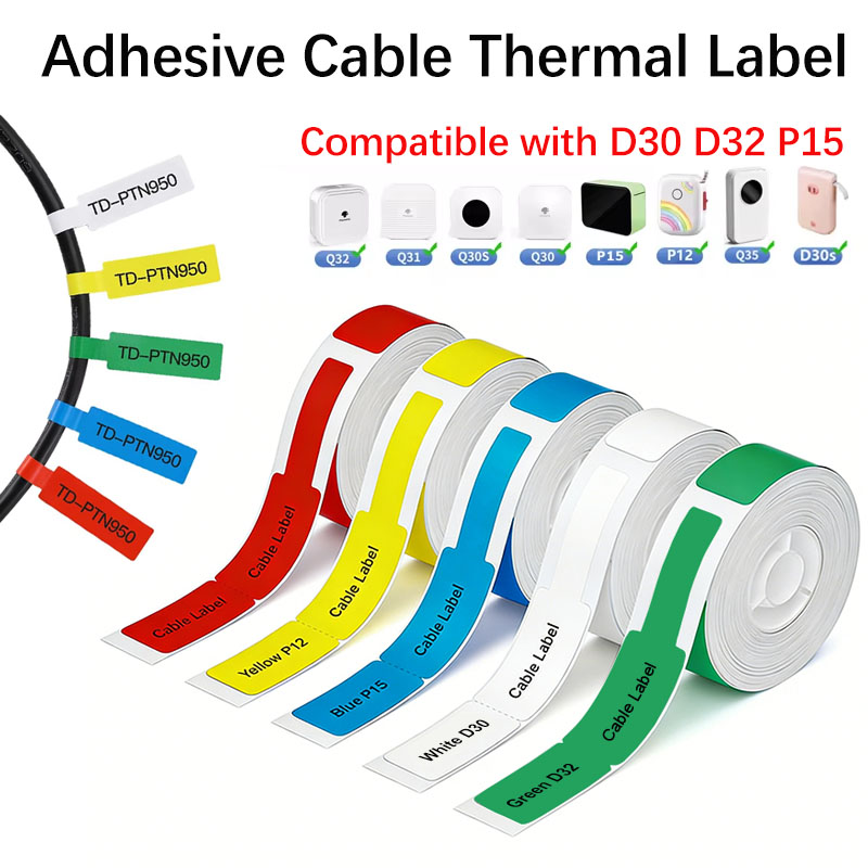 12*109Mm Kabel Label Termal St - Label Printer Tape ulasan dan harga