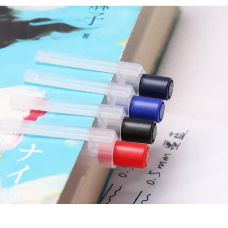 10 Buah Isi Ulang Pena Tekan d - Muji Stationery Gel Pen ulasan dan harga