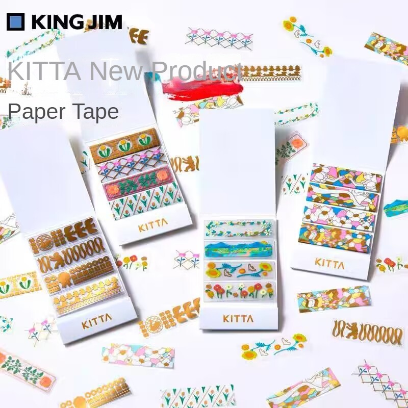 Jepang KITTA kecil lucu Kertas - Washi Tape Set ulasan dan harga