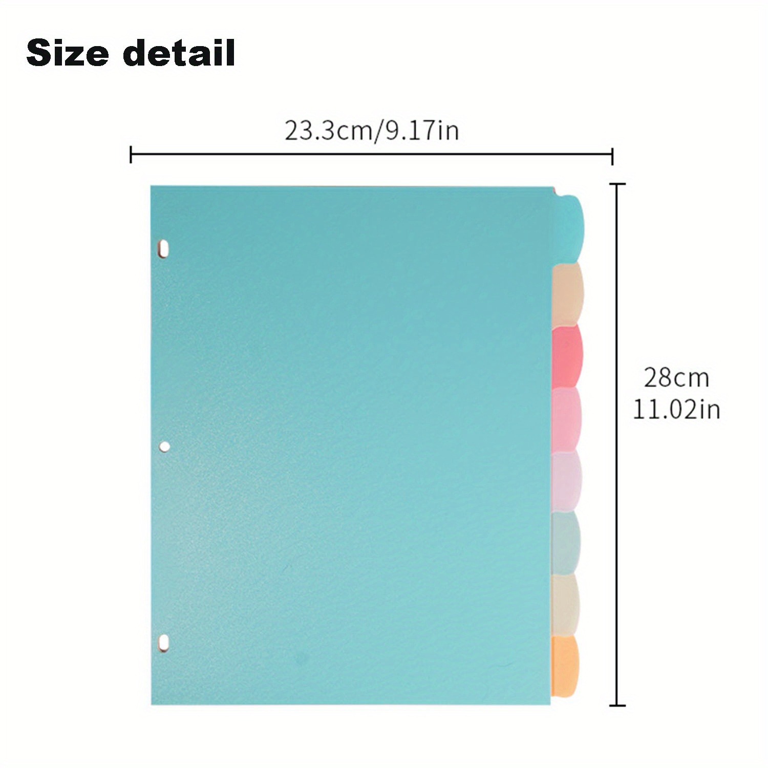 8 Pembagi Binder Tab untuk Bin - Index Tab Divider ulasan dan harga