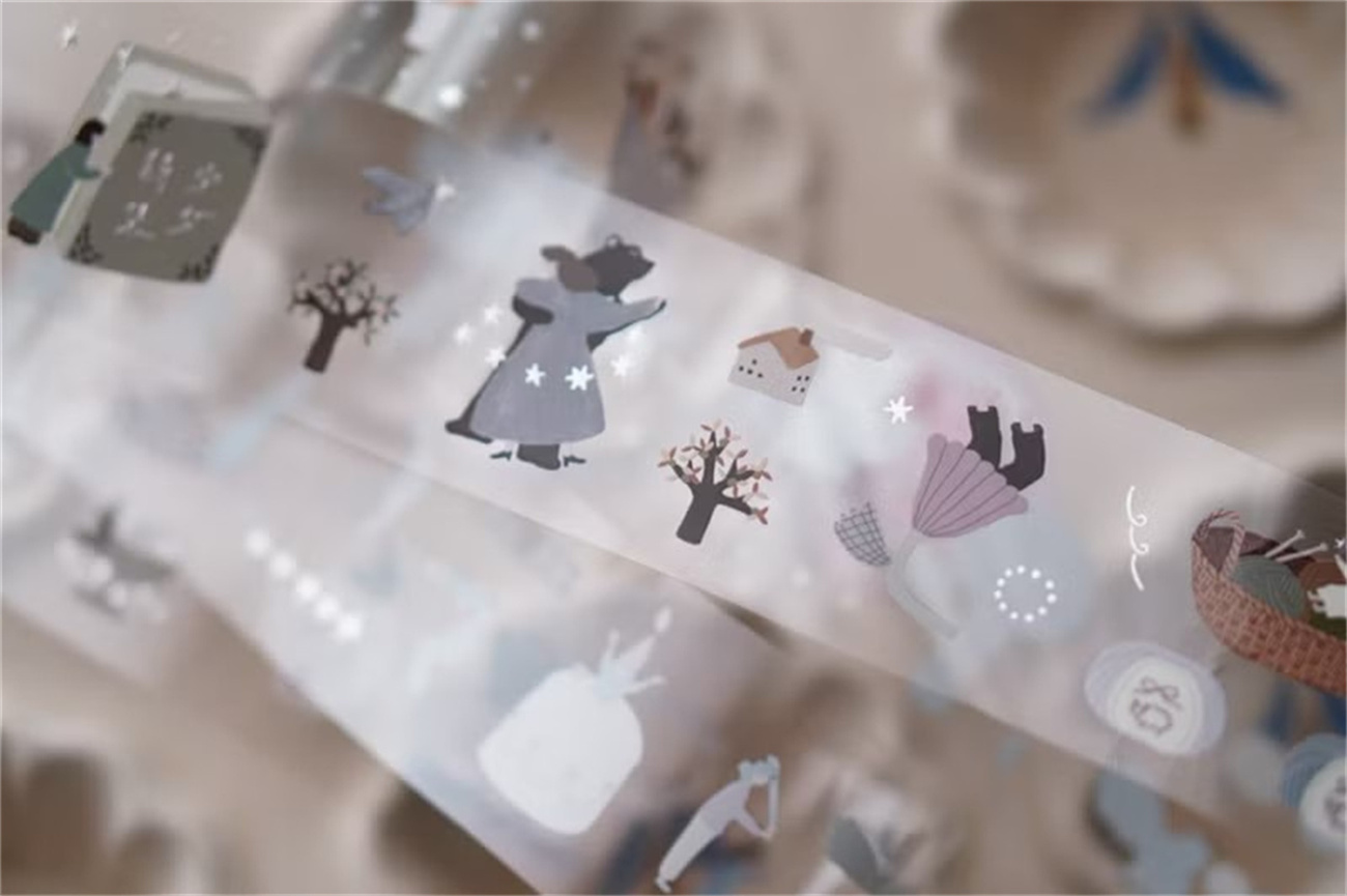 1 Lingkaran Ivy Snow Vintage A - Washi Tape Set ulasan dan harga