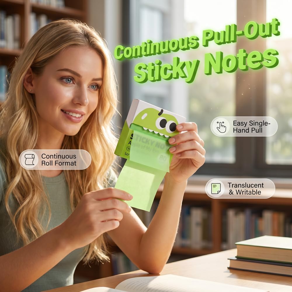 Catatan Tempel Transparan deng - Memo Pad Sticky ulasan dan harga