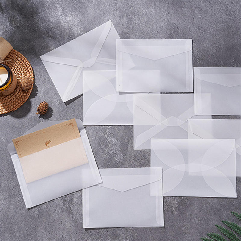 50 Buah/Lot Amplop Tembus Pand - Letter Envelope Kraft ulasan dan harga