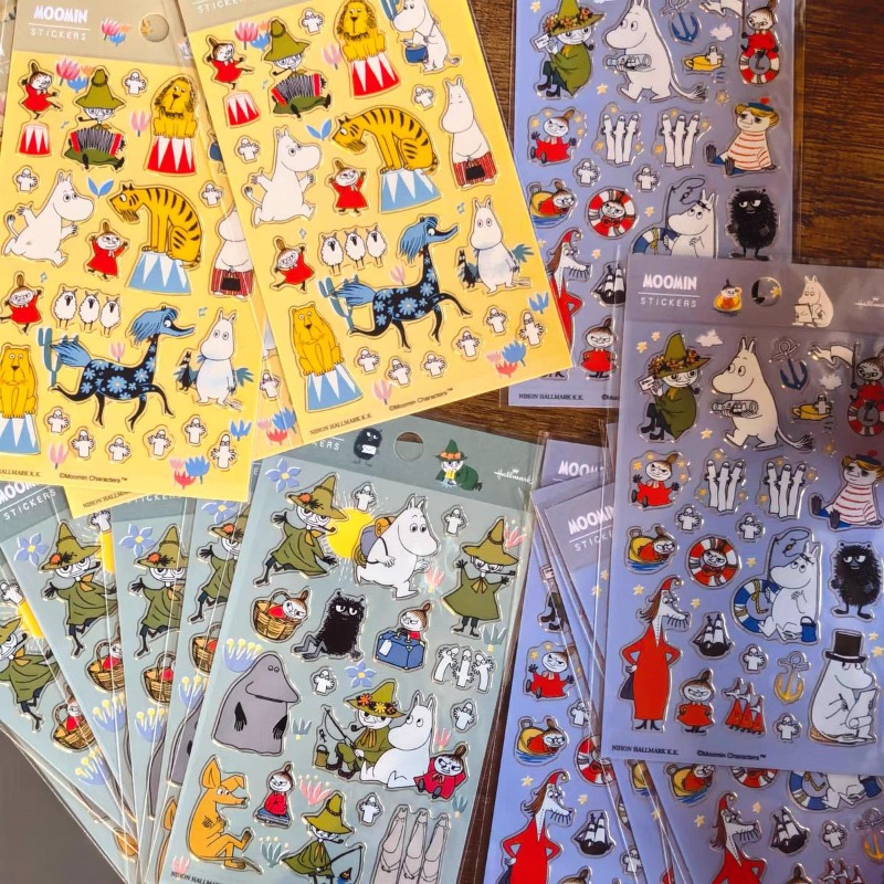 Stiker Dekoratif Kartun Moomin - Memo Pad Sticky ulasan dan harga