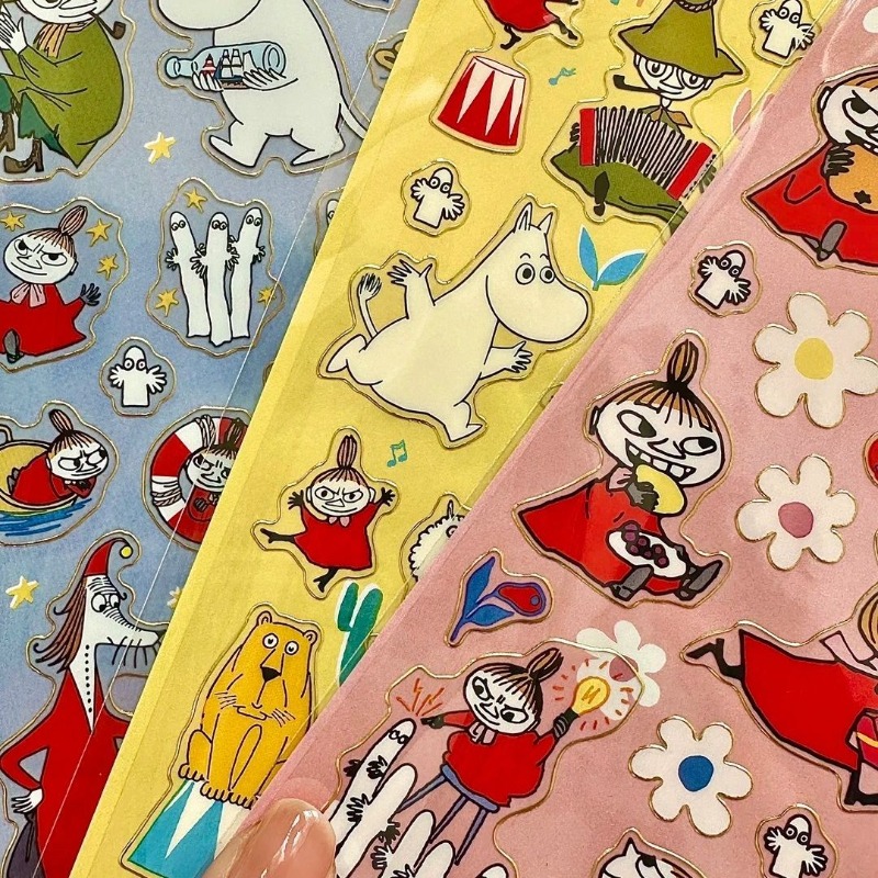 Stiker Dekoratif Kartun Moomin - Memo Pad Sticky ulasan dan harga
