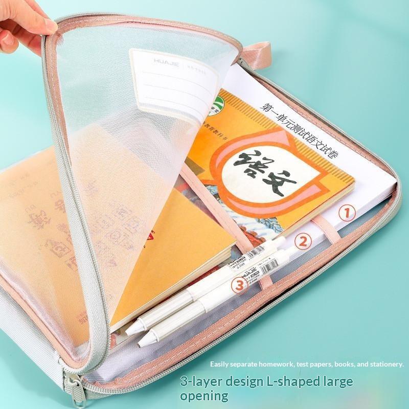 Tas Penyimpanan Alat Tulis A4  - Is Stationery Office Supply ulasan dan harga