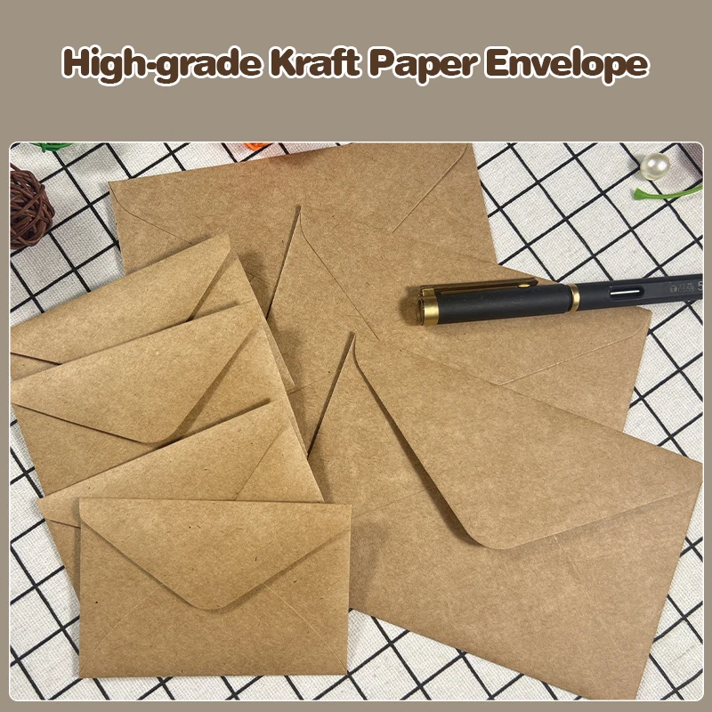 50 Buah Amplop Kertas Coklat K - Letter Envelope Kraft ulasan dan harga