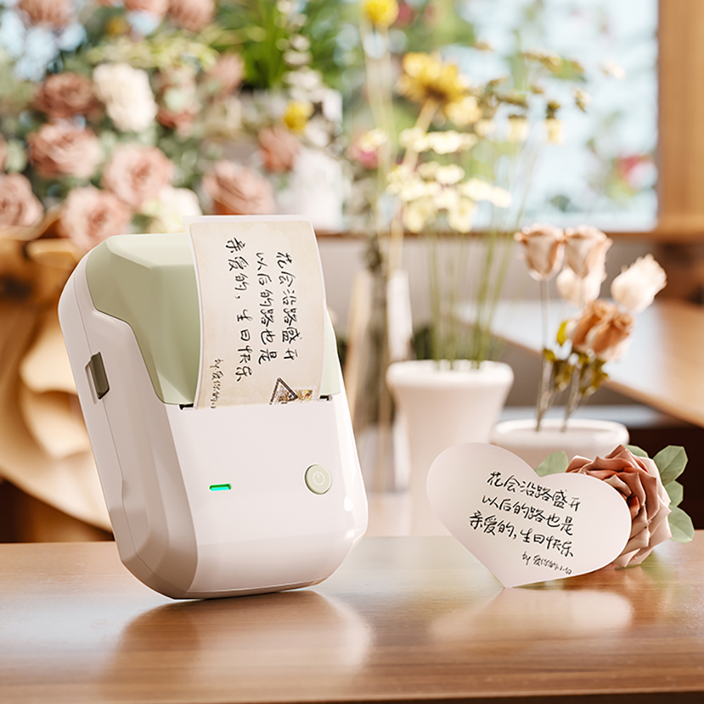 NIIMBOT stiker Bacord warna te - Label Printer Tape ulasan dan harga