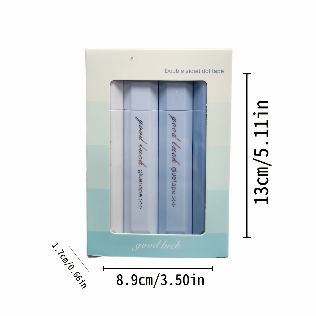 4 buah/set pita lem tahan air  - Glue Stick Pack ulasan dan harga