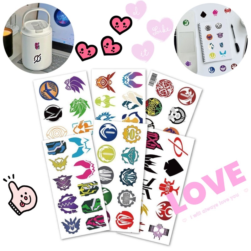 60 Lembar Stiker Logo Kamen Ri - Memo Pad Sticky ulasan dan harga