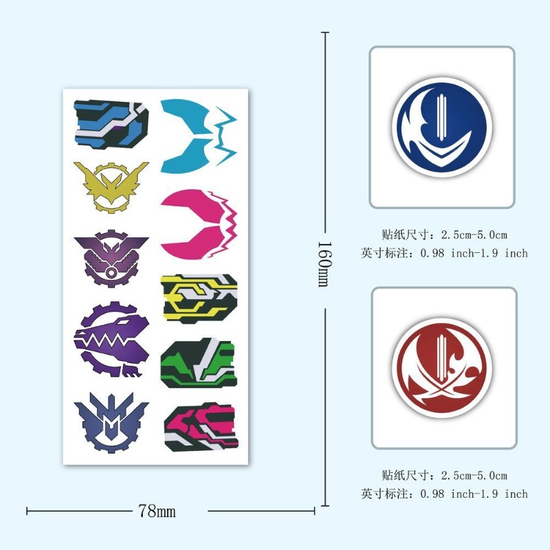 60 Lembar Stiker Logo Kamen Ri - Memo Pad Sticky ulasan dan harga