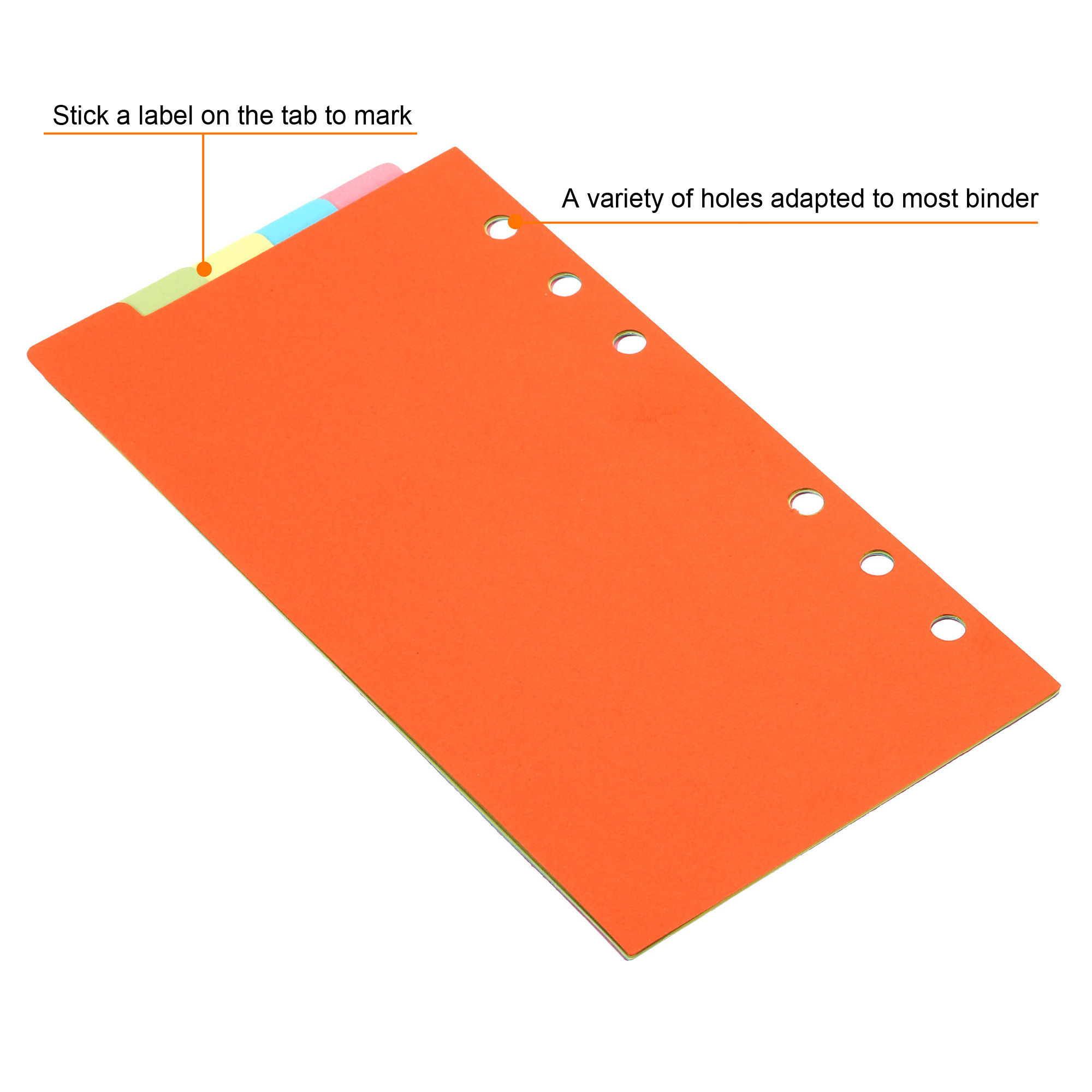 A6 pembagi indeks Binder 4 Set - Index Tab Divider ulasan dan harga