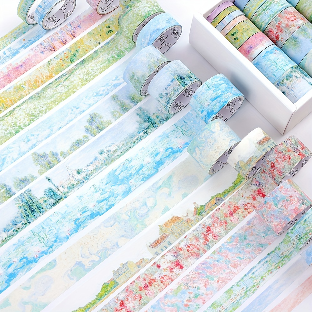 20 Gulungan Set Selotip Washi  - Washi Tape Set ulasan dan harga