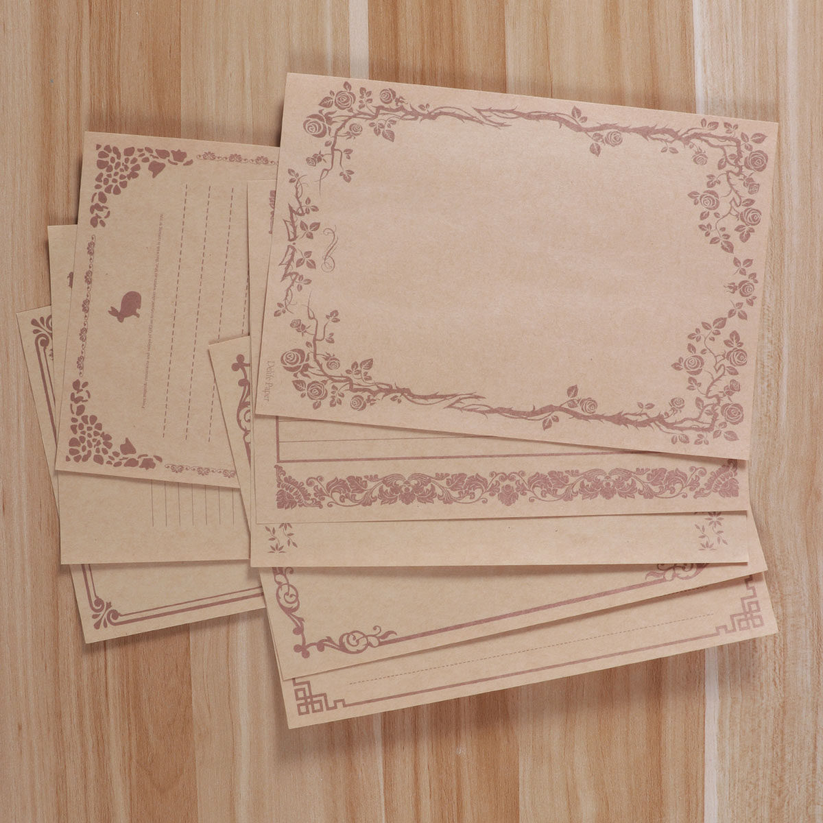 8Pcs Set Alat Tulis Surat Kert - Ideal Stationery & Office Supply ulasan dan harga